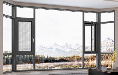 澳普利發(fā)全系統(tǒng)門窗搭配百葉窗 智能與美學(xué)的完美融合